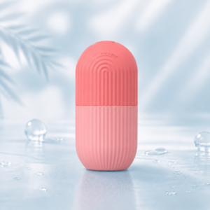 Glow Silicone Ice Roller for Face & Eyes - Pink