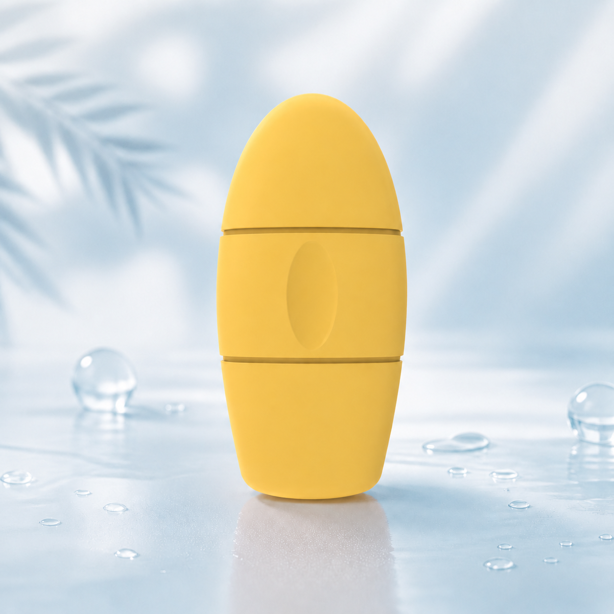 Lemon Yellow face and eye ices roller